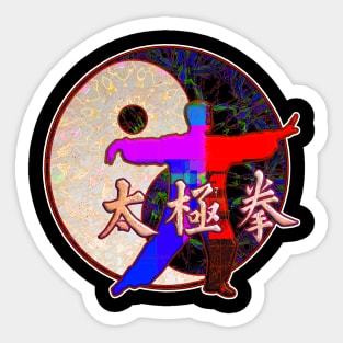 Tai Chi Layers Sticker